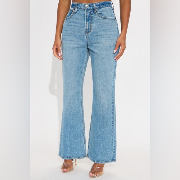 💃🏽👖NWT Flare Leg Blue Jeans Sz 13👖💃🏽 - Picture 4 of 6